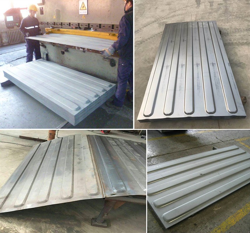 500噸集裝箱頂闆成型液壓機