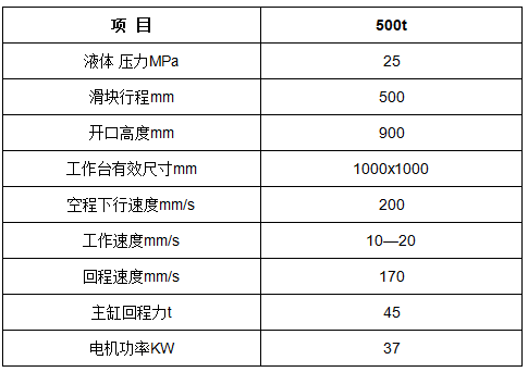 500噸汽車零部件熱擠壓液壓機 500噸汽車零部件熱擠壓液壓機