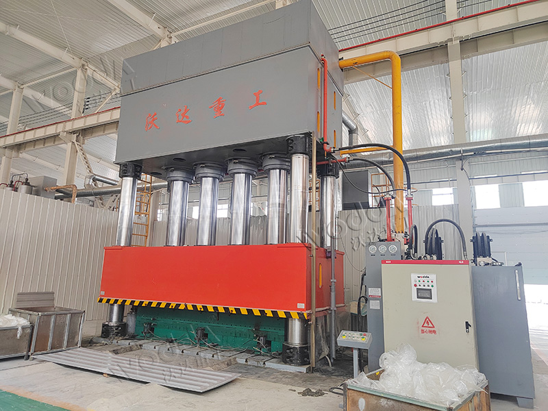 2000噸SMC環網櫃配電箱成型液壓機