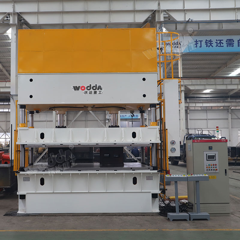 100噸汽車内飾件成型液壓機車間現貨