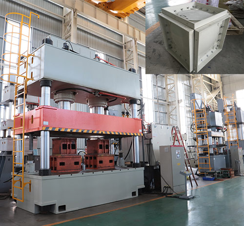 1000噸玻璃鋼(gang)水箱成型液壓(yā)機