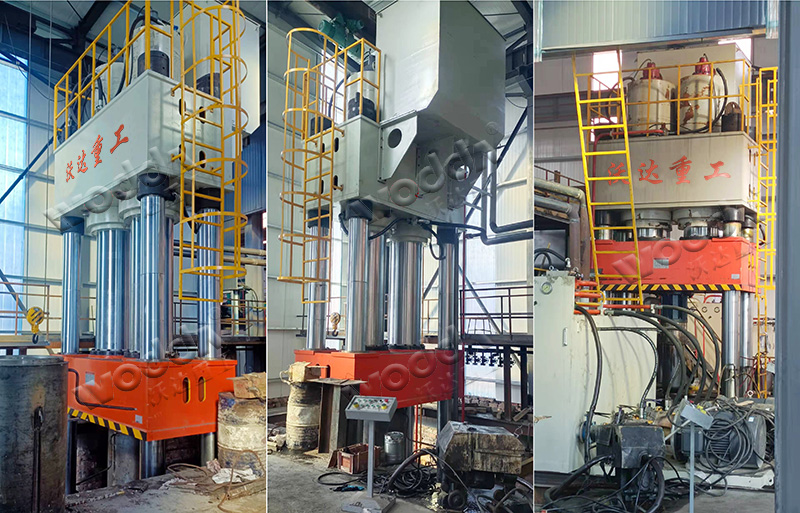 坩埚生産設備 2000T坩埚成型液壓機