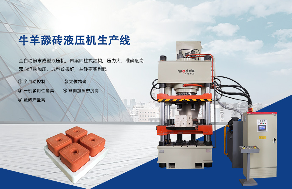 牛羊(yáng)舔磚液(yè)壓機